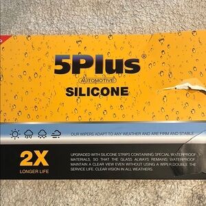 5Plus Automotive Silicone Wipers